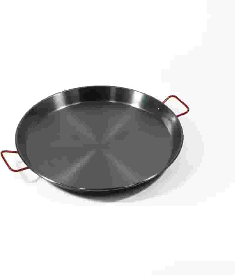 Garcima Panela de paella de aço carbono de 50 cm (20 polegadas), 50 cm