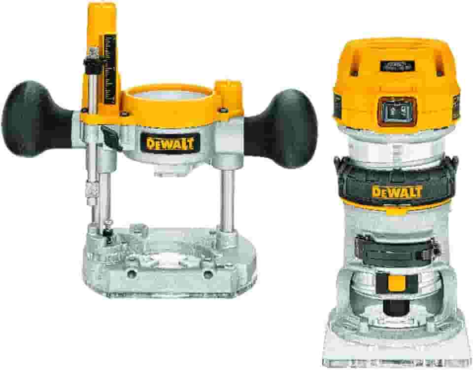 DEWALT Tupia Compacta 900W Velocidade Variável de 1/4 Pol. (8mm) 220V DWP611PK