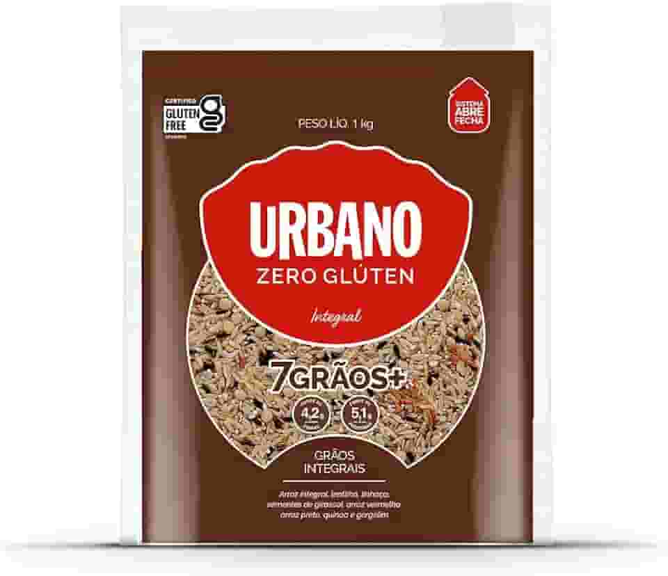 Urbano, Arroz 7 grãos + Integral - 1kg
