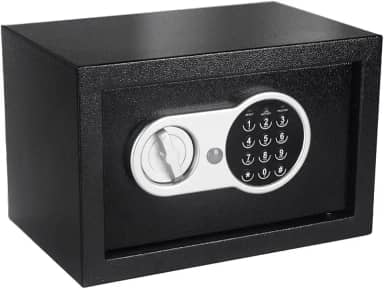 Cofre Digital Combinação Eletrônica e Chave 30x20x20 Forkis