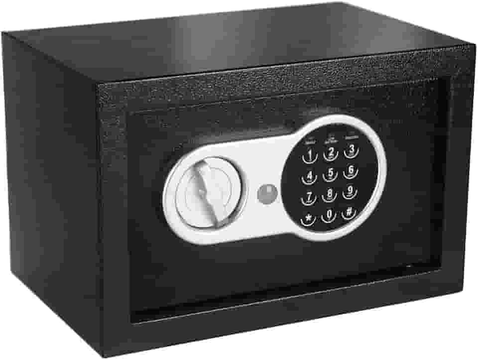 Cofre Digital Combinação Eletrônica e Chave 30x20x20 Forkis