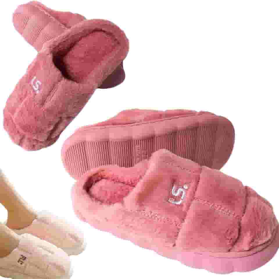 Pantufa Chinelo premium Sola Antiderrapante Super Quentinha Feminino pelucia Unissex Adultos Conforto Facilidade de Uso