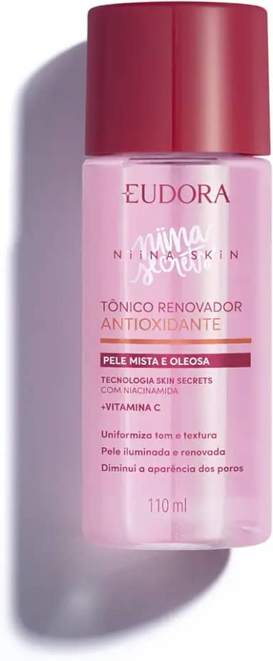 NIINA SKIN TÔNICO RENOVADOR ANTIOXIDANTE VIT C 110ml
