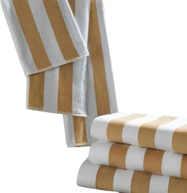 Toalha De Praia Gigante Teka Profiline Luxury Ibiza-86x160cm (MARROM CLARO)