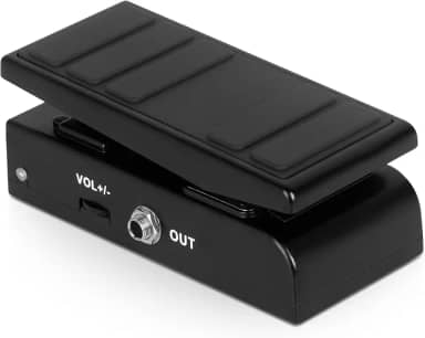 VEDO VD-808 Mini Pedal Wah/Volume 2 em 1 com LED True Bypass - Design Compacto e Resistente para Samba, Rock e Forró (Inclui Manual em Português)