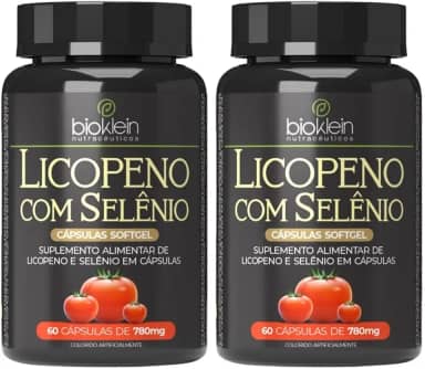 KIT 2X Licopeno com Selênio 780mg 60 cápsulas - Bioklein