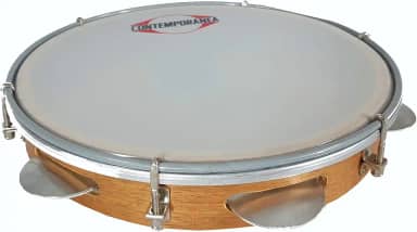 Pandeiro Contemporanea Light 84lt 11 Pol Madeira Nylon