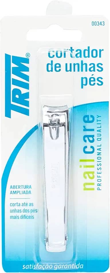 Trim Cortador De Unhas Pés Grande Aço Reforçado