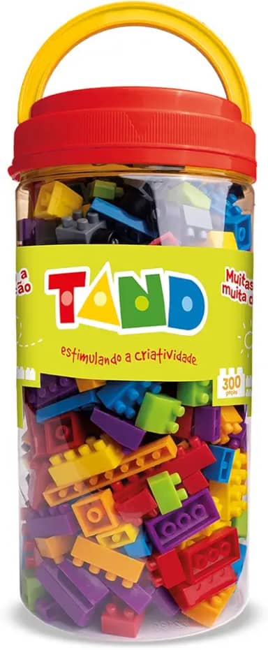 Toyster - Pote 300 peças - Blocos de Montar - TAND