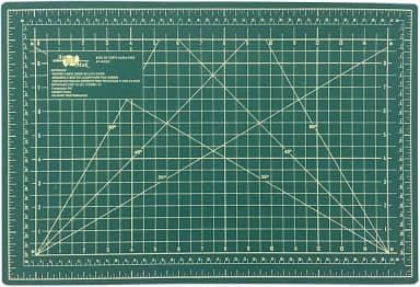 Base Para Corte De Mesa A3 Dupla Face Patchwork Artesanato (Verde)
