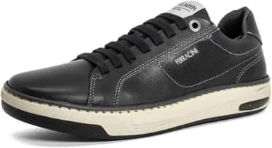 Sapatênis Ferracini Angra Elástico Couro Masculino 7651-658