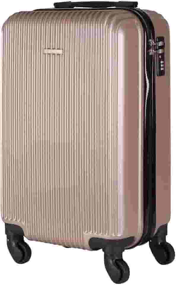 Mala de Bordo em ABS Com 4 Rodas 360 - Roncalli Tokio (Rose)