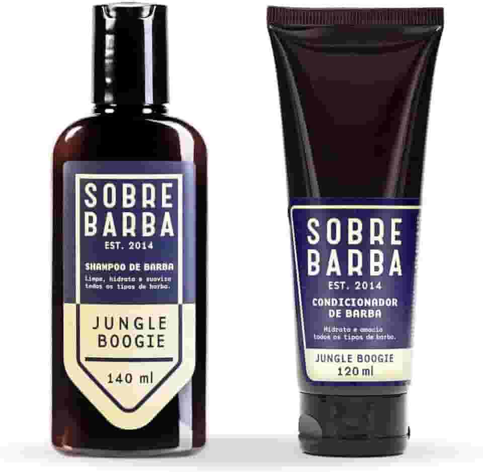 Kit SOBREBARBA Shampoo e Condicionador para Barba Jungle Boogie