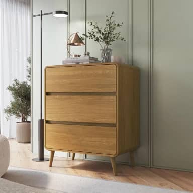 Cômoda Infantil Multiuso 3 Gavetas e Trocador para Quarto de Bebê Estilo Retrô