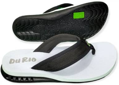 Chinelo DuRio Ultra Premium Neo Black Indicado Para Esporão e Fascite Plantar