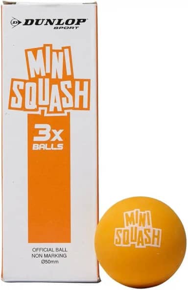 DUNLOP Jogue mini bola de squash, natural, tamanho único