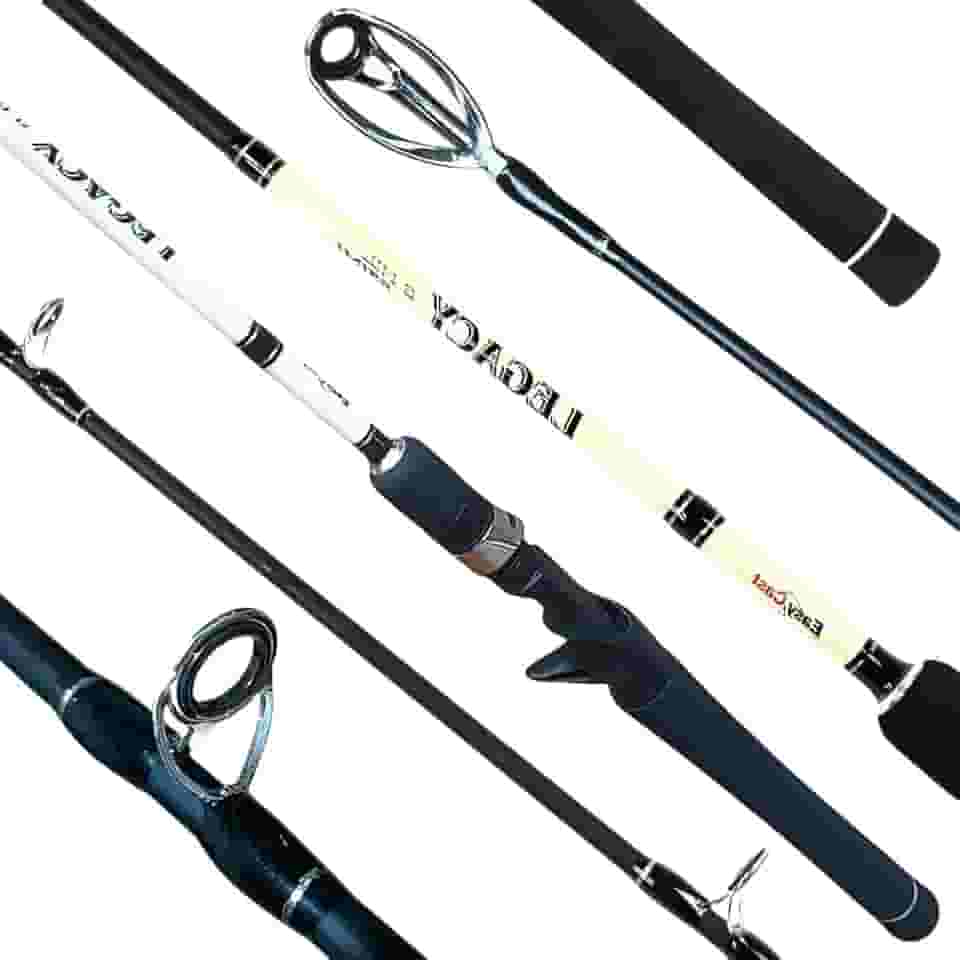 VARA P/CARRETILHA CARBONO EASY CAST LEGACY 8'0' (2,40M) - 20-40 LBS - 2 PARTES