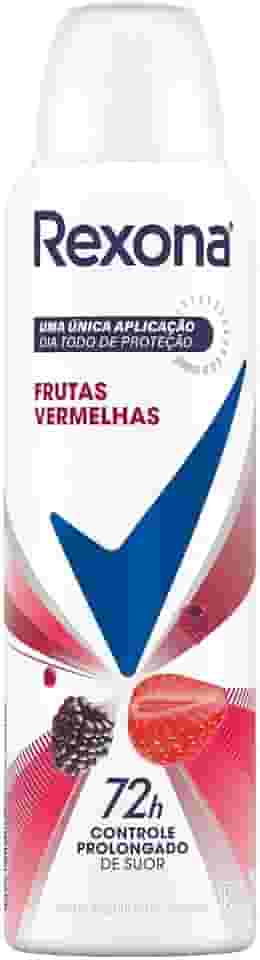 Desodorante Aerosol Rexona Frutas Vermelhas 150ml (A embalagem pode variar)