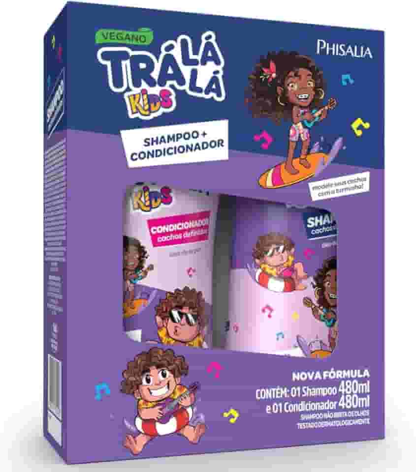 Tra La La - Kit Tra La La Sh+Cond Kids 480Ml Cachos