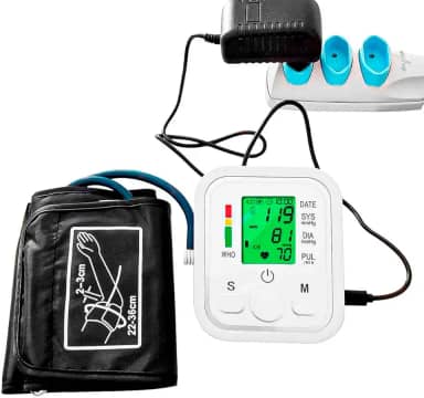 Aparelho de Pressão Digital Braço - Arterial - Arritmia -Bivolt