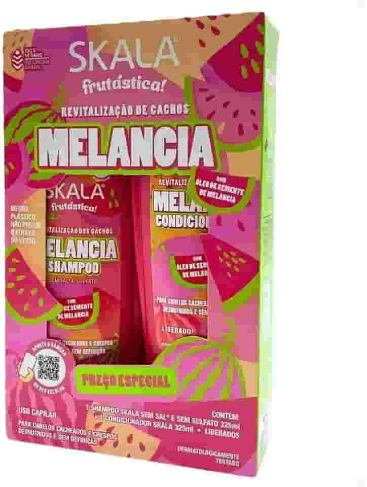 Kit Shampoo 325ML + Condicionador 200ML Skala Melancia