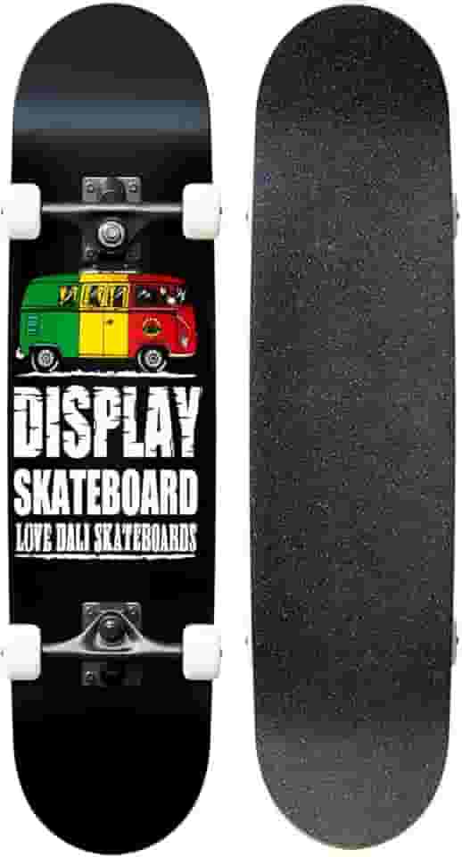 Skate Street Profissional Montado Completo 7.5 Madeira