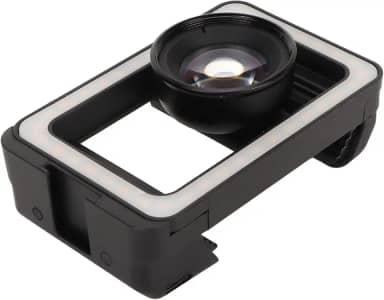 Lente macro para telefone de 100 mm, lente macro de fotografia macro universal 4K HD 10X com luz de preenchimento de LED para fotografia de perto, acessório de lente macro de celular