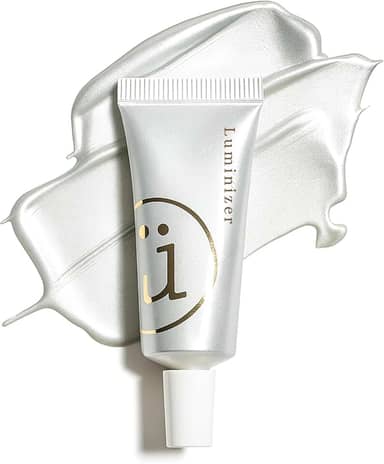 M2U NYC Iluminador Líquido Para Maquiagem, Leve Um Brilho Radiante Natural Com Brilho, Hidratante Ultrassuave, Intensificador Rosto, Maçãs Do Rosto E Corpo, Pink Pearl (Pearl Moon)