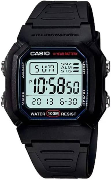 Relogio Masculino Casio W-800H-1AVDF - Preto