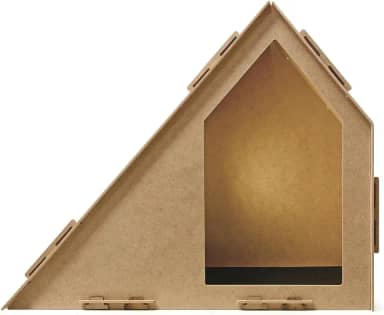 Casinha Arranhador Rampa Nicho Toca para Gatos Pet Anti Estresse