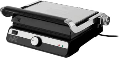 BLACK+DECKER Grill Elétrico 180 Graus, 2 Bandejas Coletoras de Gordura, G1500G, 220V