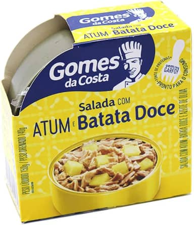 SALADA COM ATUM BATATA DOCE E AZEITE DE OLIVA 150G