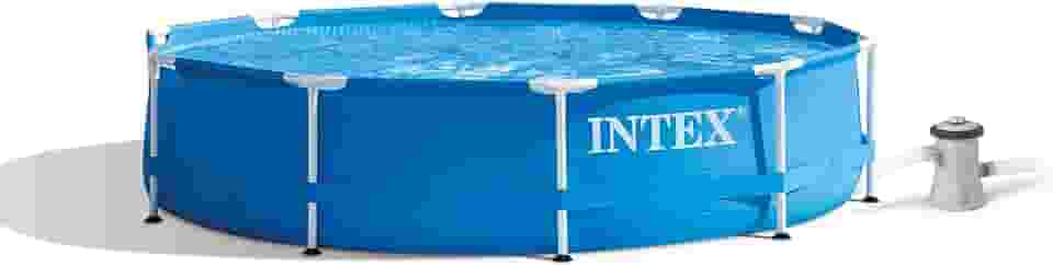 Piscina De Armação Metal Galvanizado 4.485l (bomba Filtro 127v) Intex
