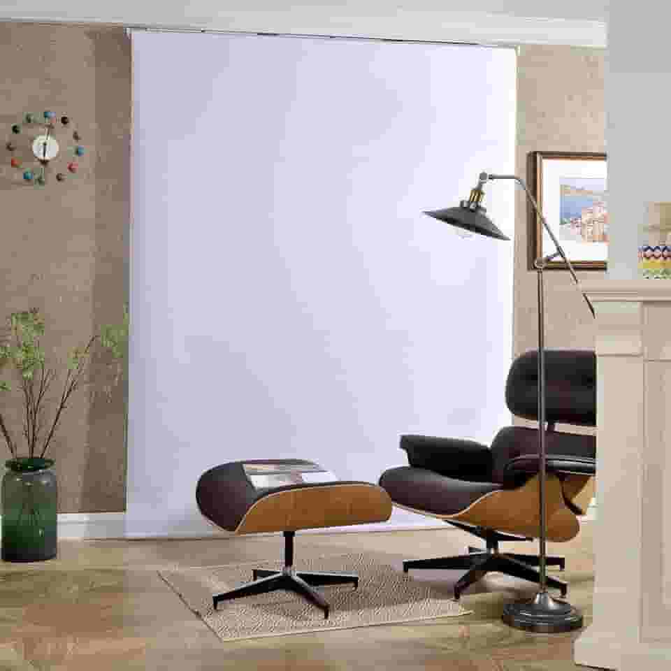 Persiana para Janela Rolo Blackout, L 1,60 m x A 2,20 m, Branca