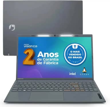 Notebook Positivo Vision C15 Lumina Bar 4GB 256GB C4256AI-15