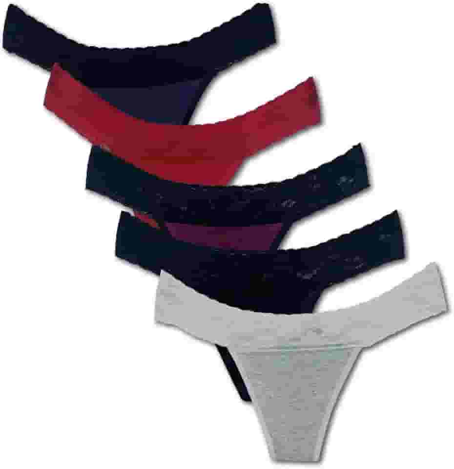 Kit 5 Tangas Para Malhar Algodão Fitness