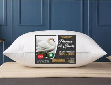 Travesseiro Pena de Ganso Pluma de Ganso Alto Macio Antialergico Ortopedico Original