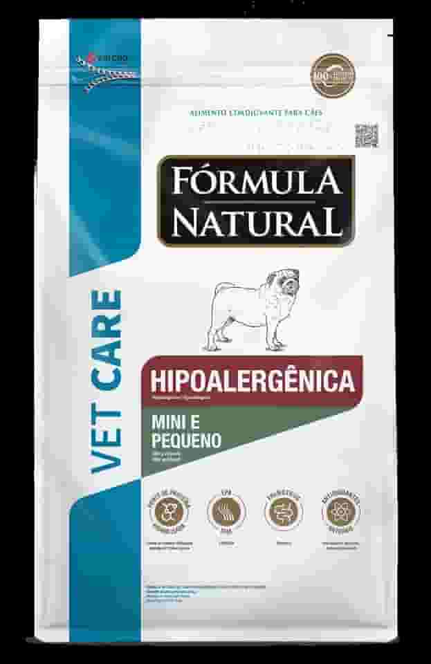 Ração Vet Care Hipoalergênico Para Cães Porte Mini E Pequeno 10,1kg Fórmula Natural