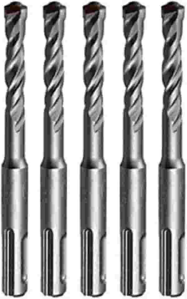 Kit 5 Broca Videa 6mm X 110mm Encaixe Sds Plus Para Concreto
