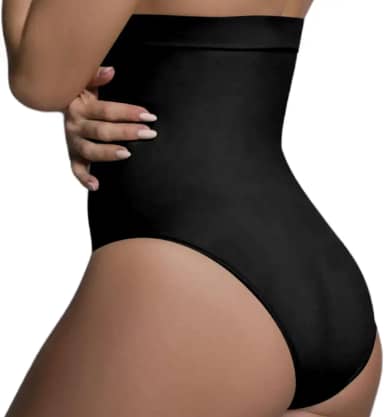 Calcinha Alta Redutora com Silicone no Cós Sem Costura Selene Feminino Adulto