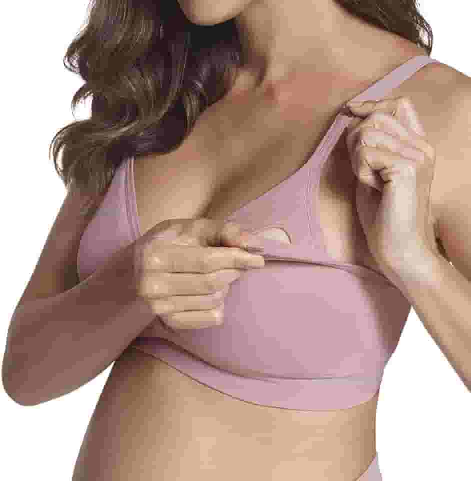 Sutiã Amamentação Maternidade Lupo Loba Sem Costura Click Frontal Regulável