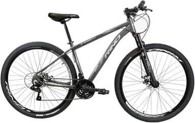 Bicicleta RINO EVEREST 29 Freio Hidráulico - Cambios Shimano 24v com Trava