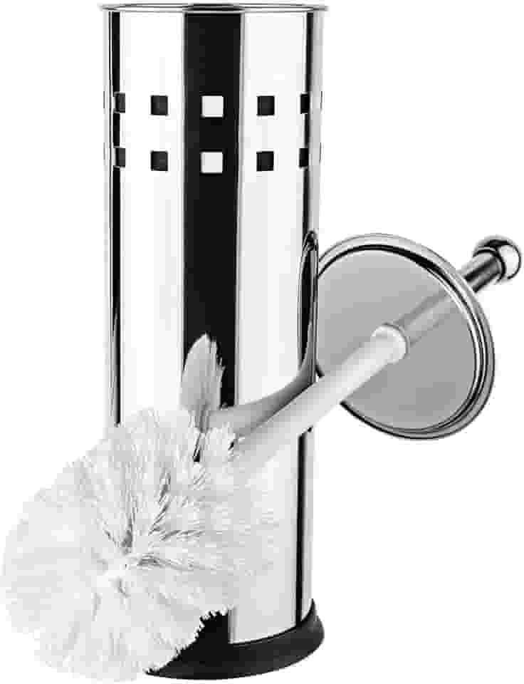 Euro Home - Escova Sanitária com Suporte em Aço Inox - BAN6682