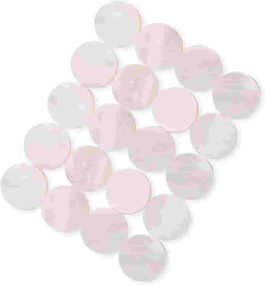 Marcadores de escala de guitarra, decalques de traste, pontos de 6 mm embutidos, marcadores embutidos para guitarra, ukulele, baixo, bandolim banjo (20 vendidos)