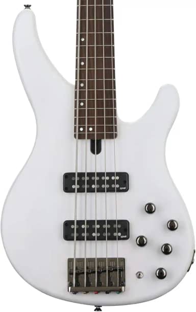 Contrabaixo Elétrico 5 cordas TRBX 505 TWH Translucent White Yamaha