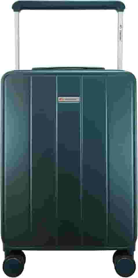 Mala de Bordo em Policarbonato 10kg com TSA Rodas Giratórias Gladiador Infinity V1 (Verde Escuro)