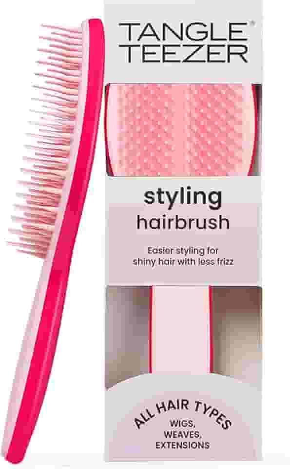 Tangle Teezer - Escova de cabelo para finalização The Ultimate Styler para todos os tipos de cabelo, úmido e seco. Cor: Rosa