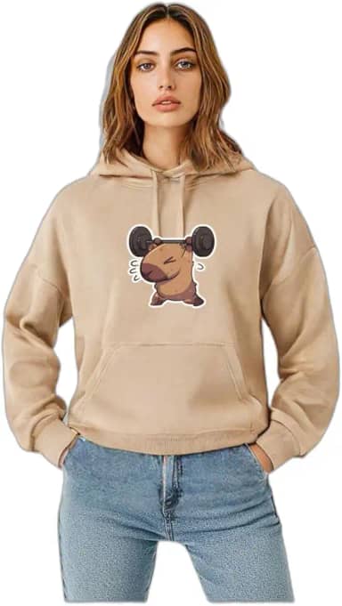 Moletom Capivara Fitness Academia Estilo E Conforto