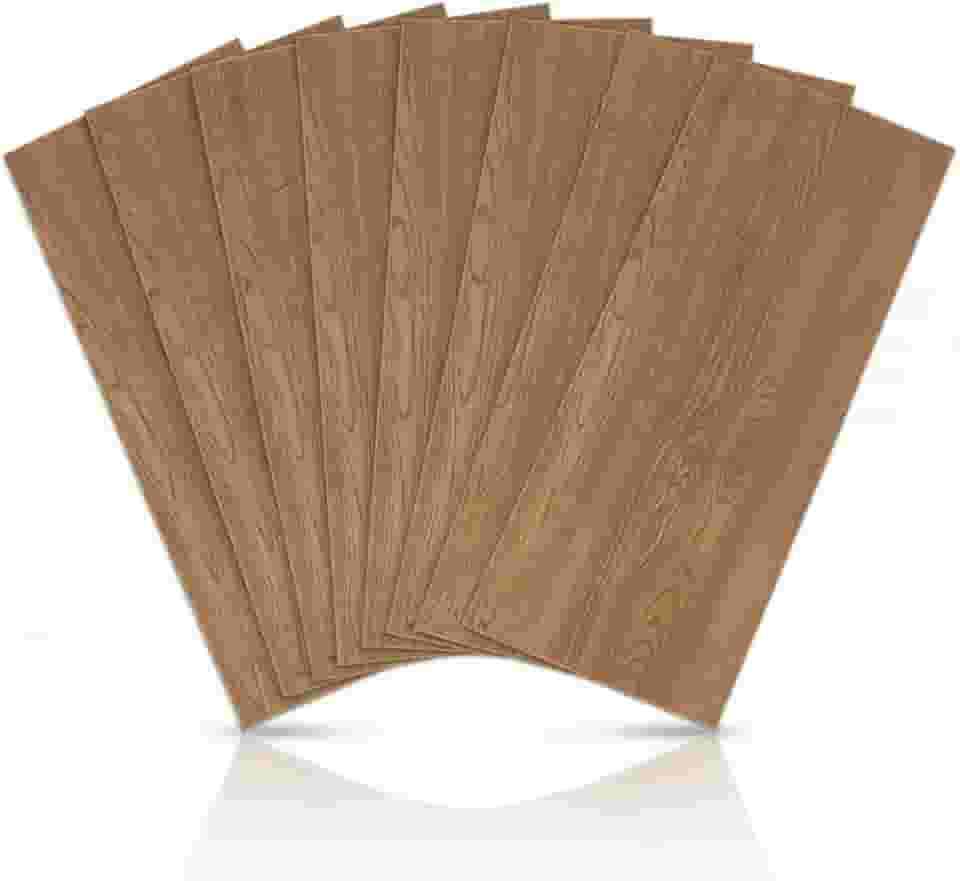 Kit 14 Piso Vinilico Autocolante Régua Madeira Ripa 2 M²