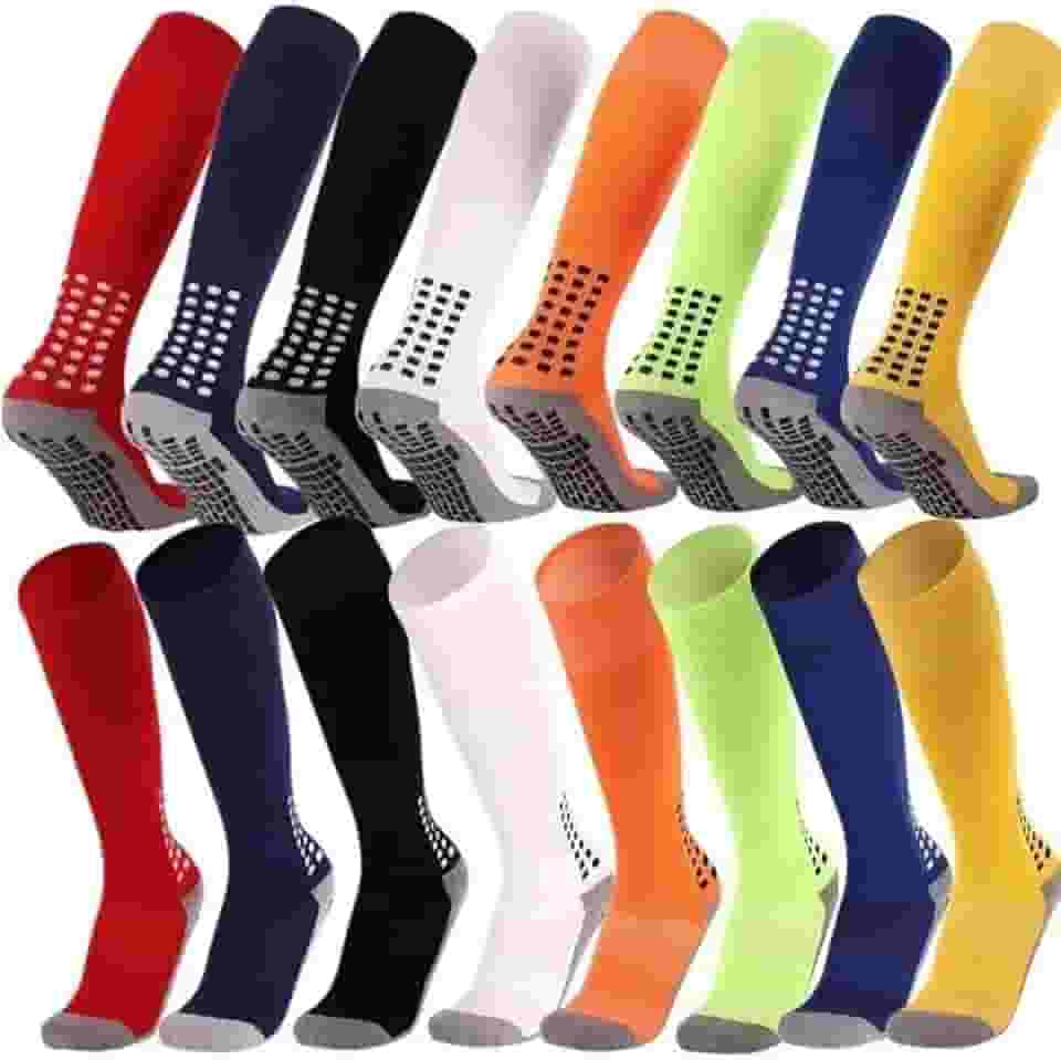 Meiao de Futebol Antiderrapante Adulto Jogador Profissional Meia de Futebol 38 ao 45